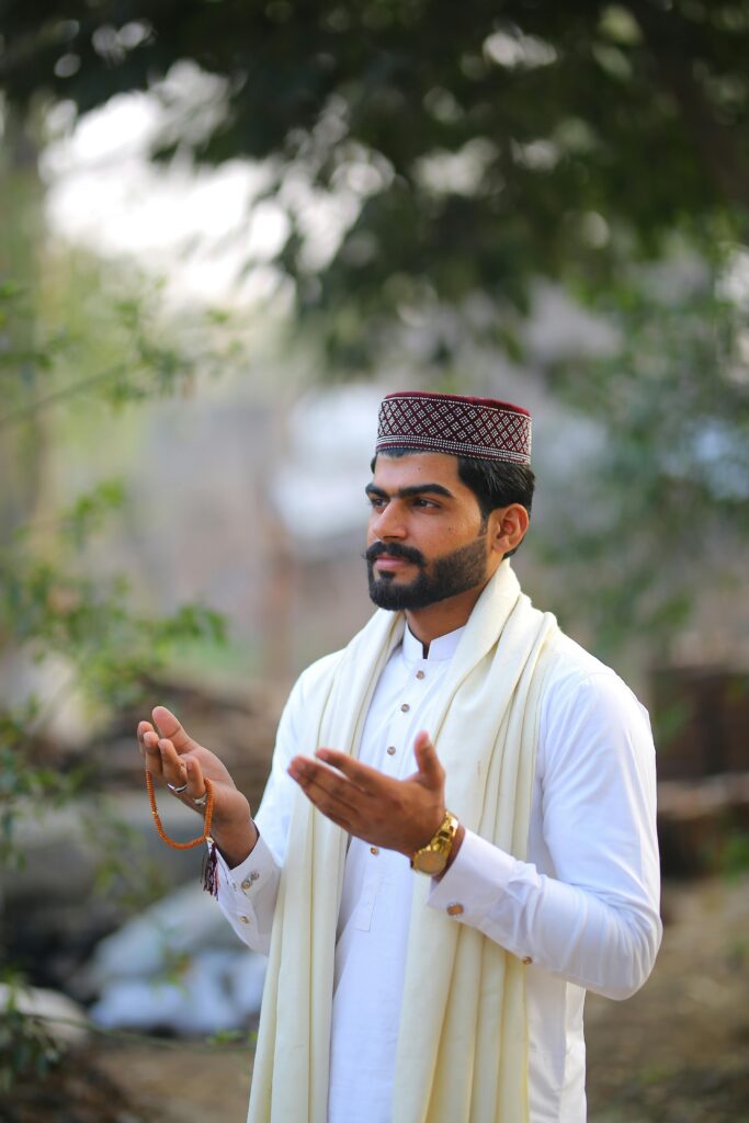 A Man Praying